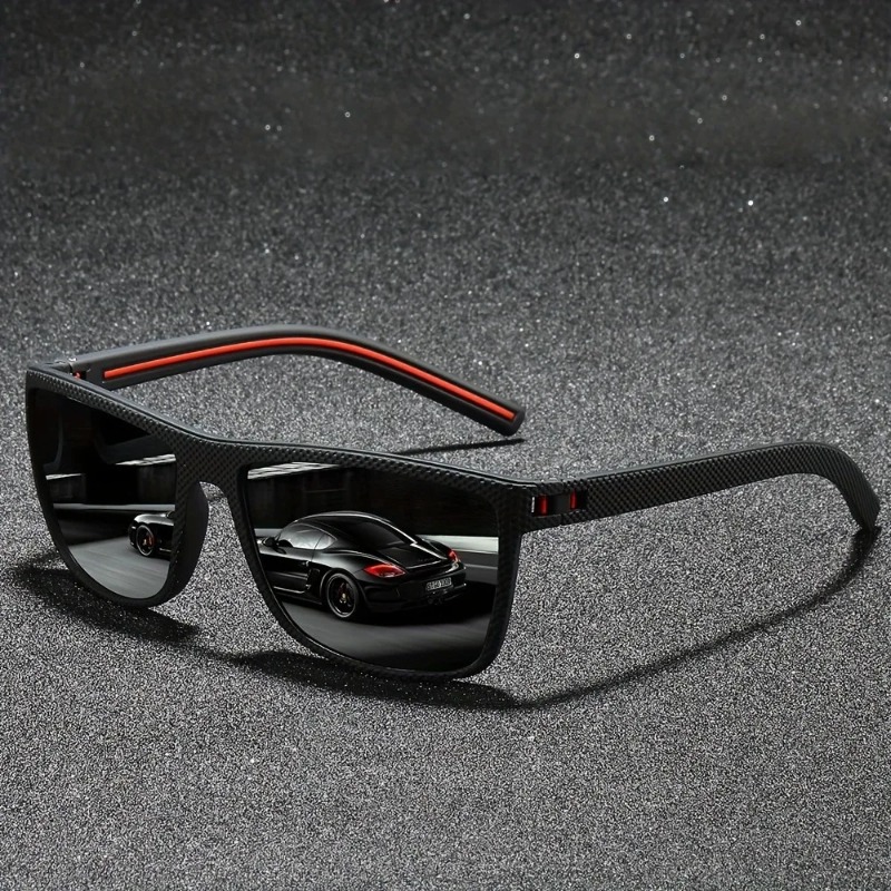 Designer Sunglasses - Modische Vintage Quadratische Fahrrad-Sonnenbrille für Männer