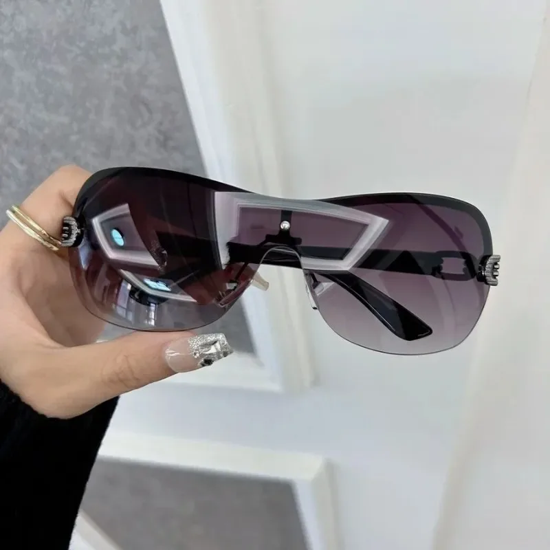 Sunglasses Uv400 - Lässige quadratische Sonnenbrille für Damen und