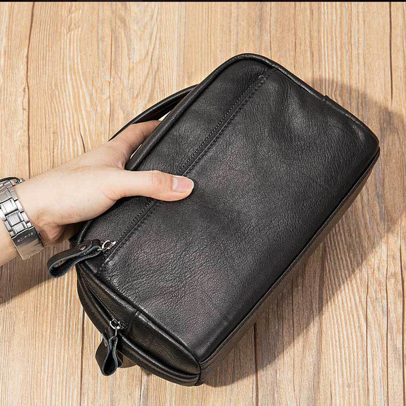 Leather Wallet Men - Luufan männer Kupplung Tasche Weiche Echtes