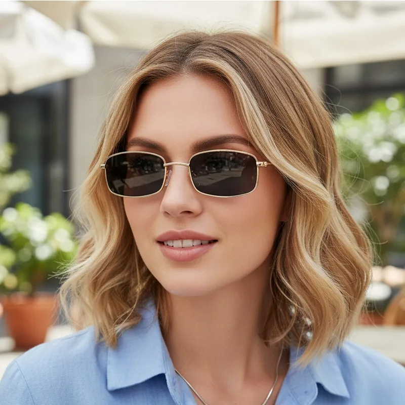 Neue kleine quadratische Sonne – Sunglasses Uv400 Bewertung und Preis