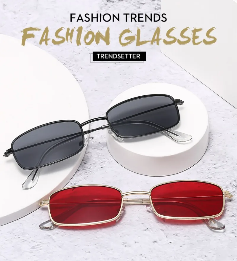 Neue kleine quadratische Sonne – Sunglasses Uv400 Bewertung und Preis