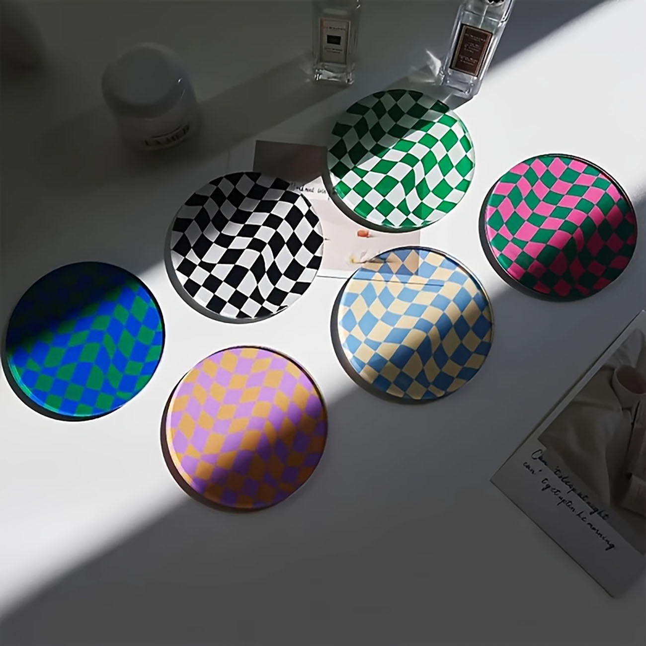 6 Stück - Holzuntersetzer, Rut – Marble Coaster Set Bewertung und Preis