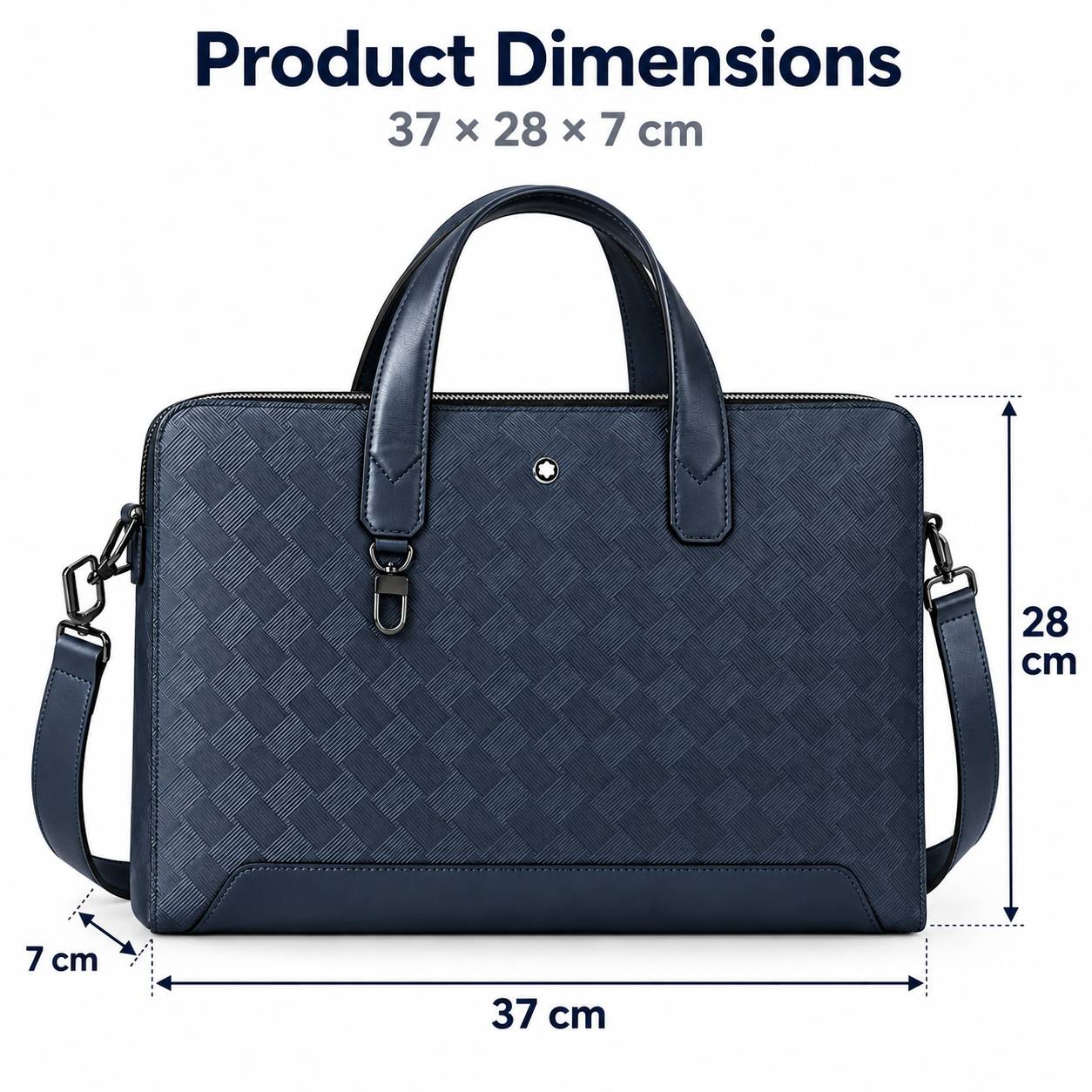 Luxuriöse Herren-Aktentasche i – Leather Briefcase Bewertung und Preis