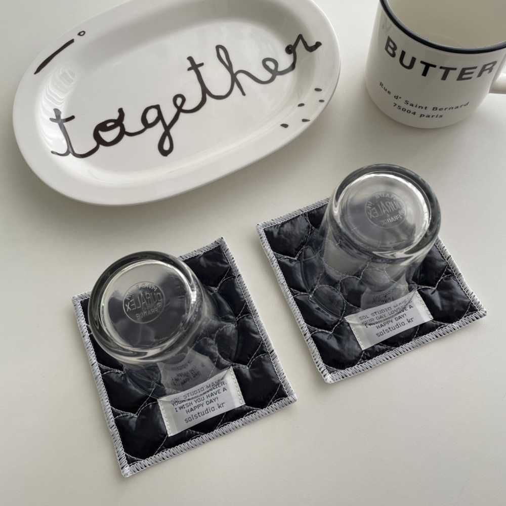 Koreanische Ins-Style Gesteppt – Marble Coaster Set Bewertung und Preis