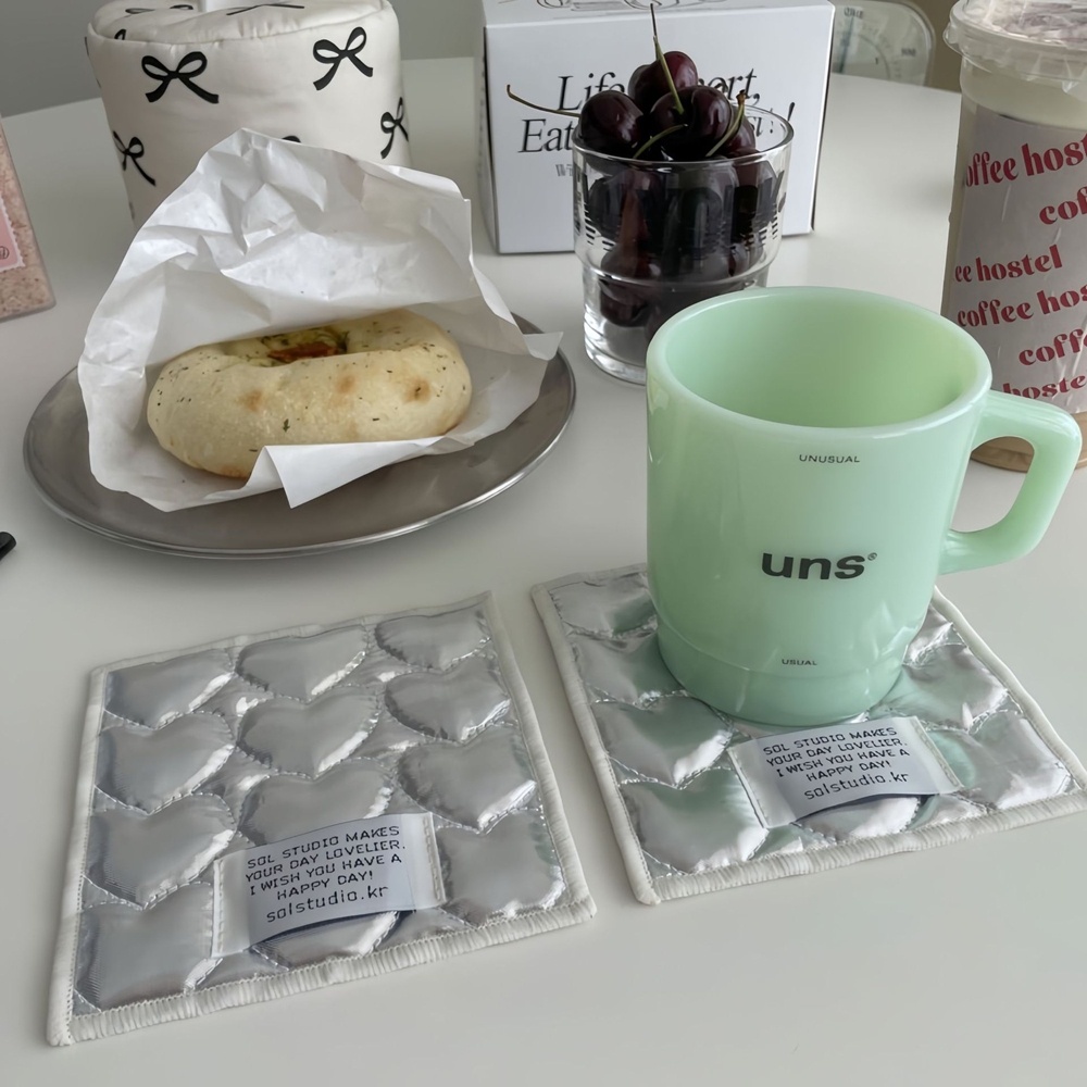Koreanische Ins-Style Gesteppt – Marble Coaster Set Bewertung und Preis