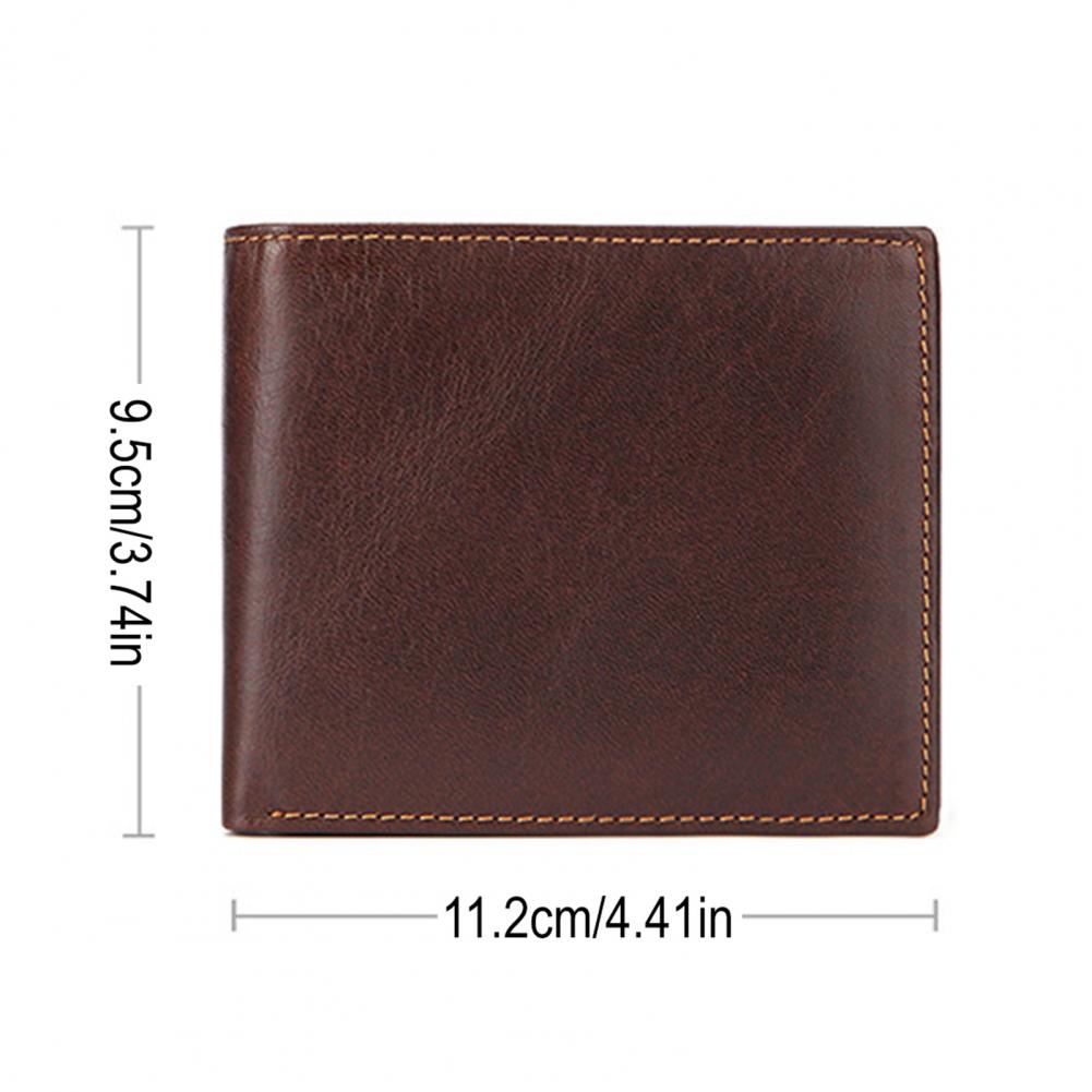Vintage-Kartenhalter mit RFID- – Leather Wallet Men Bewertung und Preis