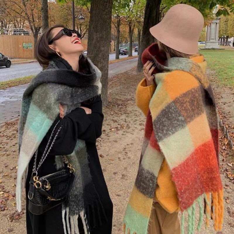 NEUE Luxus Winter Dicke Warme  – Cashmere Scarf Bewertung und Preis