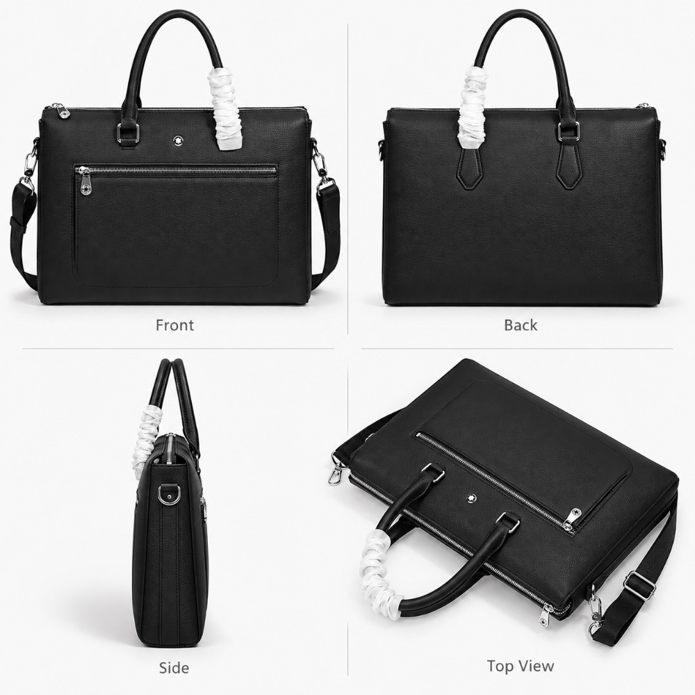 Herren-Handtaschen mit Tragegr – Leather Briefcase Bewertung und Preis
