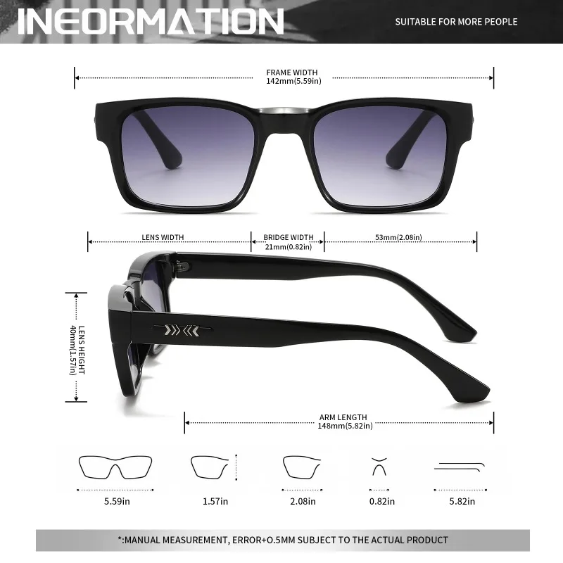 1/3PCS Modische Sonnenbrille m – Sunglasses Uv400 Bewertung und Preis