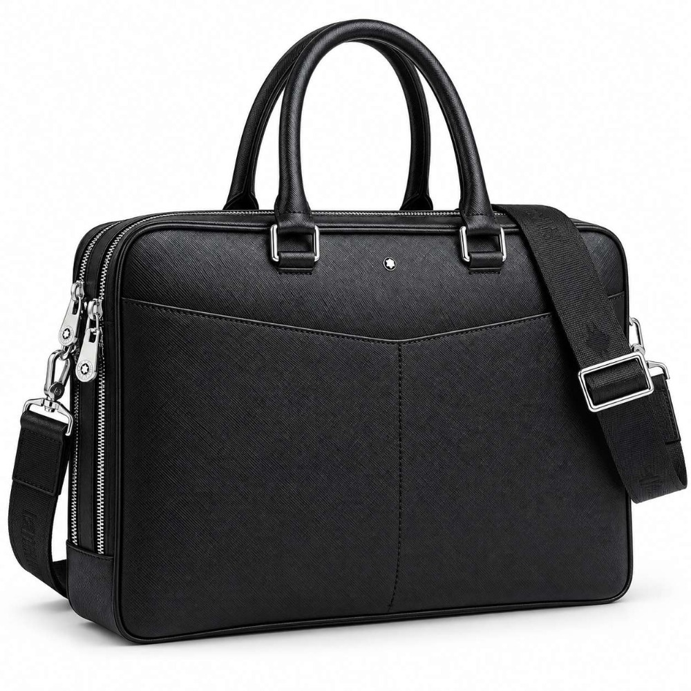 Klassische Herren-Aktentasche  – Leather Briefcase Bewertung und Preis