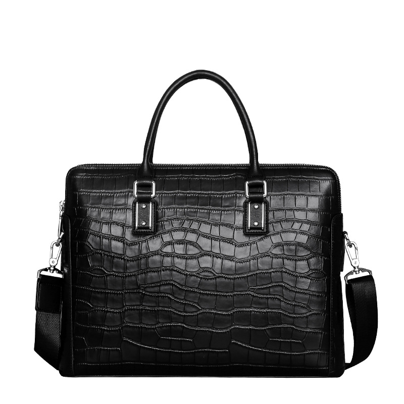 Neue Herren-Aktentasche aus ec – Leather Briefcase Bewertung und Preis