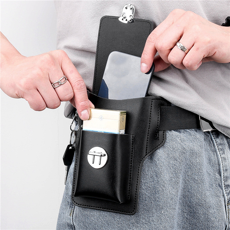 Telefon Gürtel Tasche Für Männ – Leather Wallet Men Bewertung und Preis