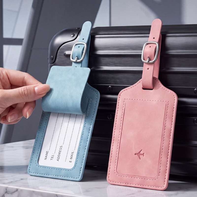 1 Stück PU-Leder Gepäckanhänge – Travel Luggage Set Bewertung und Preis