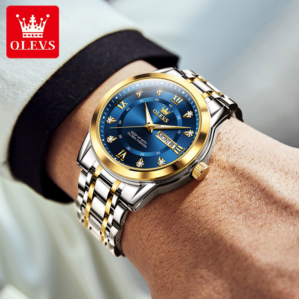OLEVS Marke Mode herren uhren  – Luxury Watch Men Bewertung und Preis