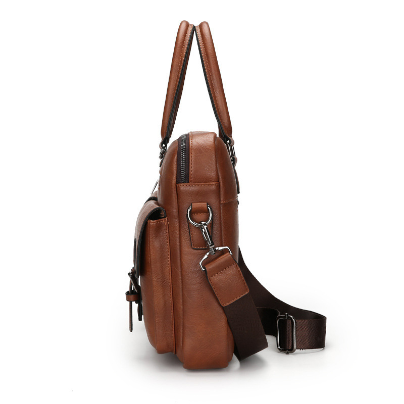 Cfun ya new man Handtasche 14  – Leather Briefcase Bewertung und Preis