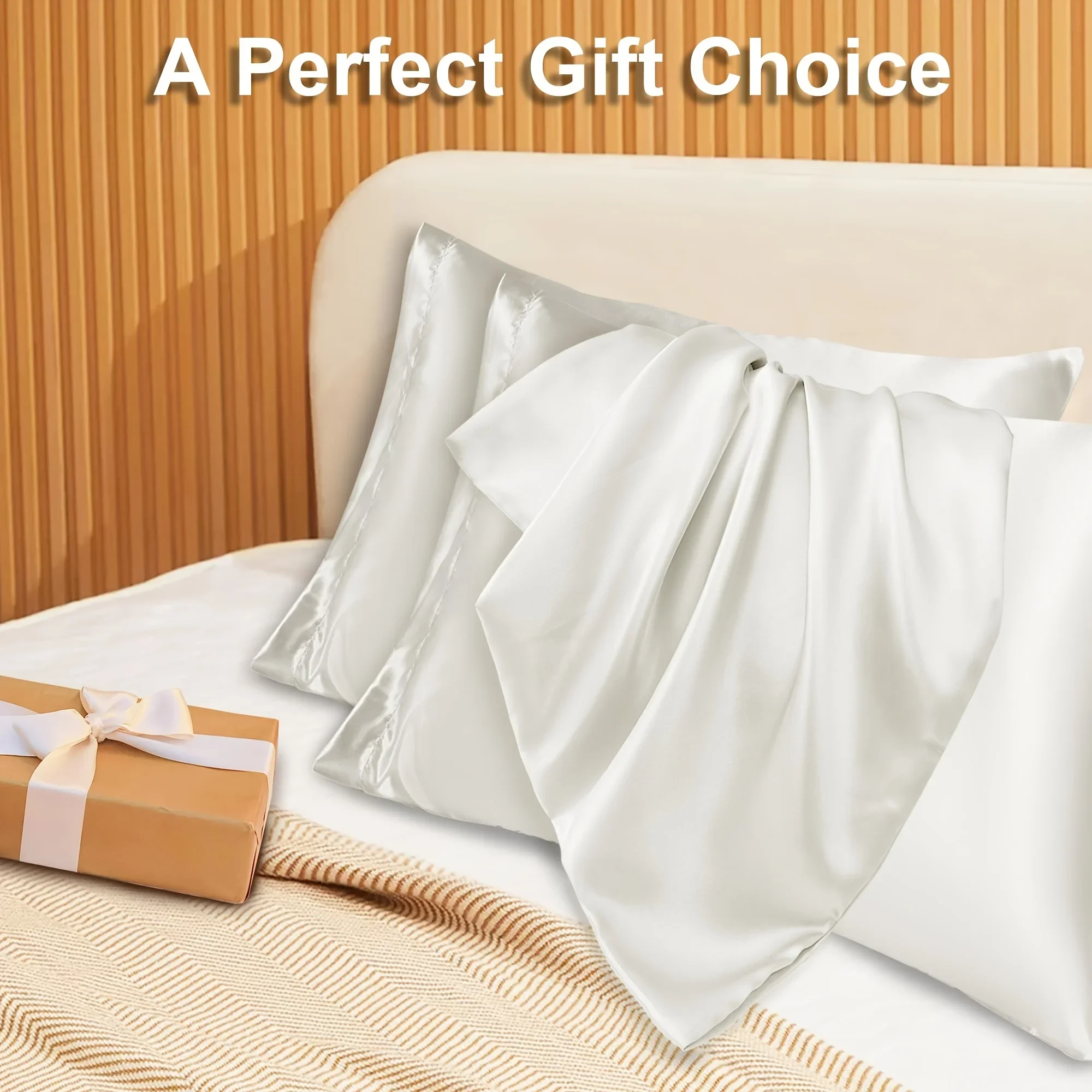 2 Stück luxuriöser Satin-Umsch – Silk Pillowcase Bewertung und Preis