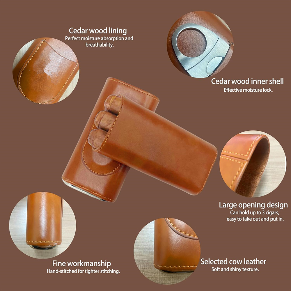 Tragbares Zigarren-Humidor-Set – Premium Cigar Case Bewertung und Preis