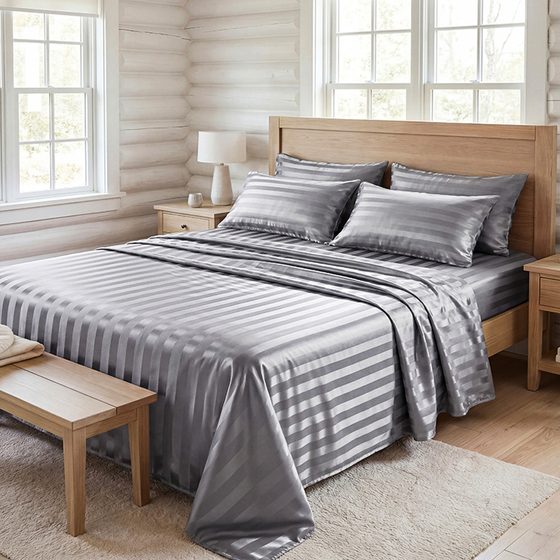 Knitterfreies gestreiftes Sati – Silk Pillowcase Bewertung und Preis