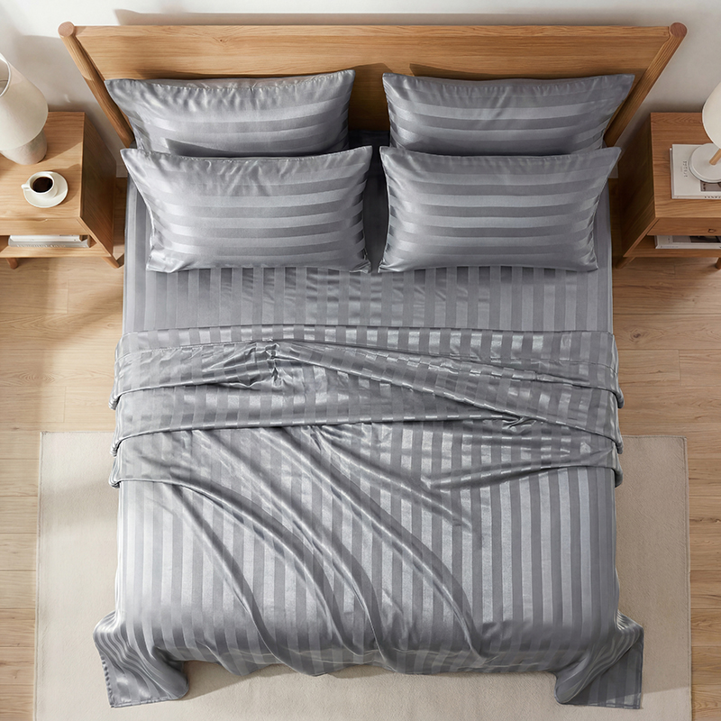 Knitterfreies gestreiftes Sati – Silk Pillowcase Bewertung und Preis