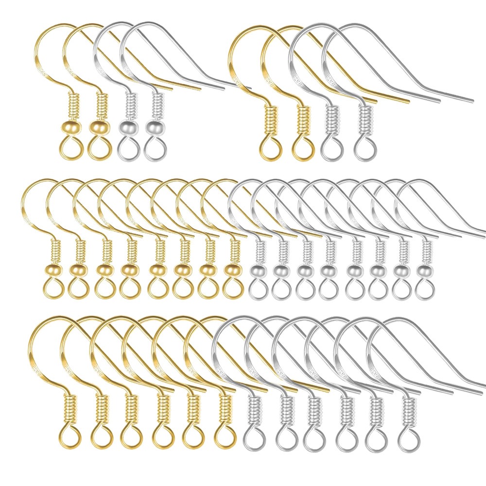 Vergoldete Ohrringhaken 100 St – Gold Plated Jewelry Bewertung und Preis