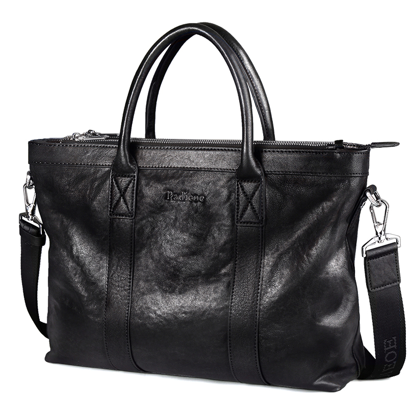 Handtasche aus Rindsleder für  – Leather Briefcase Bewertung und Preis