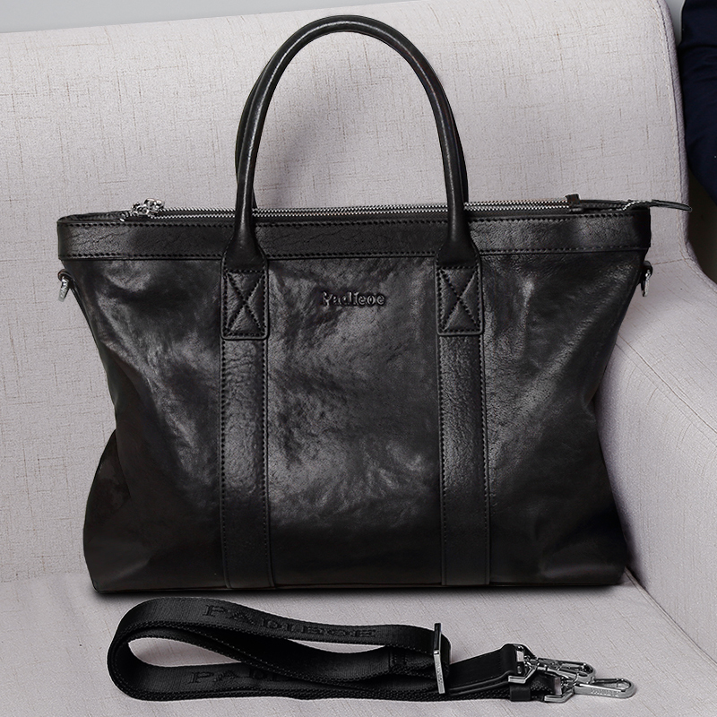 Handtasche aus Rindsleder für  – Leather Briefcase Bewertung und Preis