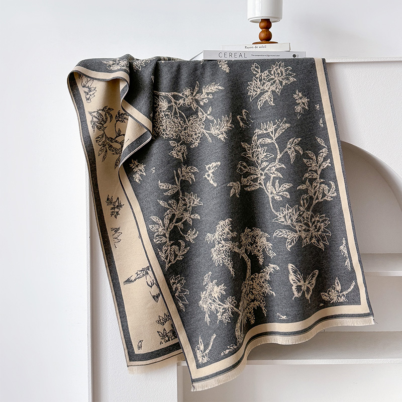 Damen-Schal im Vintage-Stil mi – Cashmere Scarf Bewertung und Preis