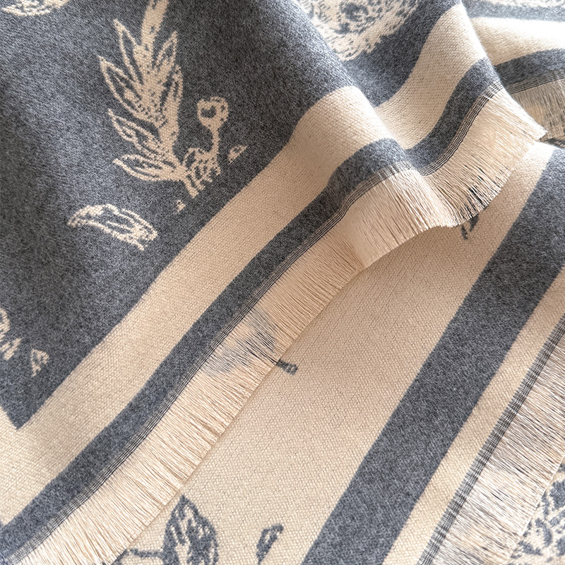 Damen-Schal im Vintage-Stil mi – Cashmere Scarf Bewertung und Preis
