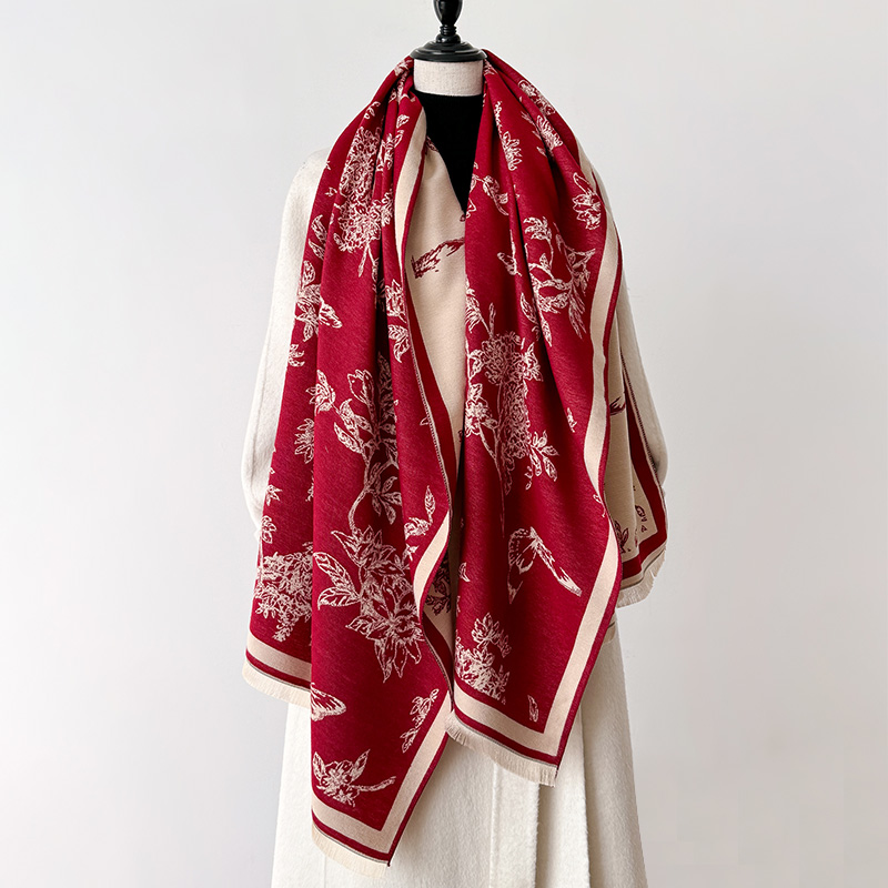 Damen-Schal im Vintage-Stil mi – Cashmere Scarf Bewertung und Preis