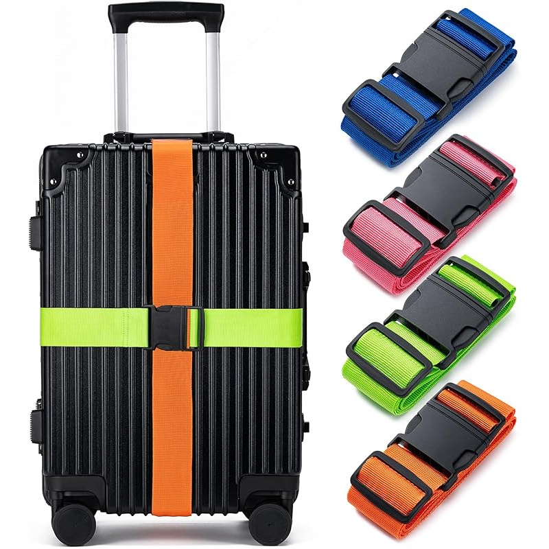 4-teiliges Gepäckgurt-Set, Gep – Travel Luggage Set Bewertung und Preis