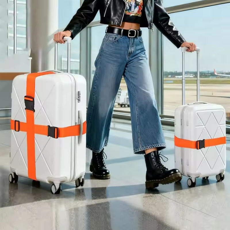 4-teiliges Gepäckgurt-Set, Gep – Travel Luggage Set Bewertung und Preis